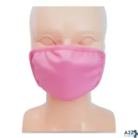 Sentry PPE PE17338 Kids Fabric Face Mask, Pink, 500/Carton