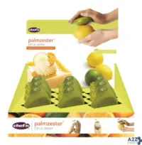 Taylor Precision 102-215-004 Chef'N Palmzester Green Plastic Citrus Zester - Total Q