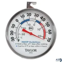Taylor Precision 5994 REFRIGERATION THERMOMETER, 3" DIAL, -3