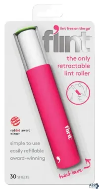 Think Product Lab FLD001BH-TP-US Flint Paper Lint Roller 3-1/2 In. W X 3-1/2 In. L - Tot