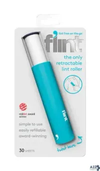 Think Product Lab FLD002BH-TP-US Flint Paper Lint Roller 3-1/2 In. W X 3-1/2 In. L - Tot