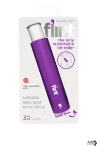 Think Product Lab FLD008BH-TP-US Flint Paper Lint Roller 3-1/2 In. W X 3-1/2 In. L - Tot