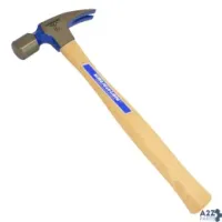 Vaughan Manufacturing 9 Little Pro 10 Oz. Smooth Face Rip Hammer 11 In. Hickory