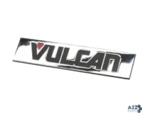 Vulcan Hart 00-957916-00001 NAMEPLATE,VULCAN,7-1/4