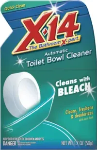 WD-40 89720 Anti-Bacterial Toilet Bowl Cleaner, Chlorine Clear 1.7