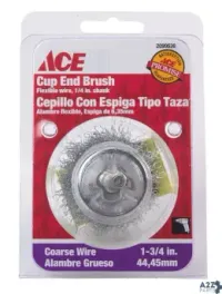 Weiler 2099539 Ace 1-3/4 In. Crimped Wheel Brush Carbon Steel 4500 Rpm