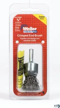 Weiler 36046 Vortec Pro 3/4 In. Crimped Wire Wheel Brush Carbon Stee