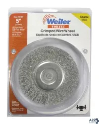 Weiler 36404 Vortec 5 In. Crimped Wire Wheel Carbon Steel 3750 Rpm 1