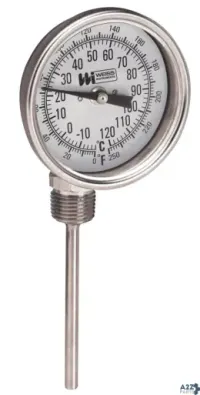 Weiss 3RBMS25-250 BI-METAL THERMOMETER, 0 TO