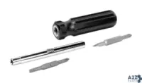 Wilmar 20116 Performance Tool Project Pro 4 Pc. Slotted 6-In-1 Screw