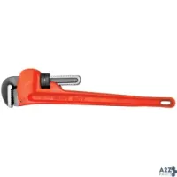 Wilmar W1133-18B Performance Tool 2-1/8 In. Pipe Wrench 18 In. L Orange
