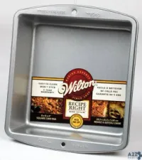 Wilton Industries 191003178 8 In. W X 8 In. L Cake Pan Silver 1 - Total Qty: 1; Eac