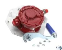 Shortening Shuttle  914-960 Pump Assembly, Red with Blue Handle