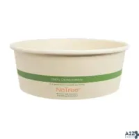 World Centric BO-NT-42W NOTREE WIDE 42 OUNCE PAPER BOWL - 1000 / CS