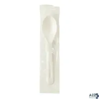 World Centric SP-PS-I Compostable Cutlery, Spoon, 6", White, 750/carton