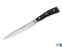 Wusthof 4506-716 Classic Ikon 6"Utility Knife Stainless & Black 1 Each