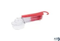 Zyliss E970035U Plastic Clear/Red Measuring Spoon - Total Qty: 1