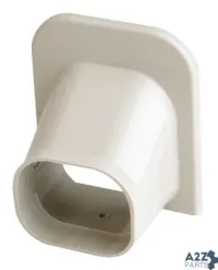 SlimDuct Ivory Soffit Inlet