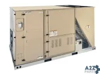 Single Packaged Gas/Electric Rooftop Air Conditioner Outfitter Series, Three-Phase, 12-1/2 Ton, R410A