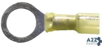 Heat Shrink Crimp Seal and Solder Ring Connector. 10-12 AWG.  1/2" Stud. Refills for G35-008 Contains 15 pieces