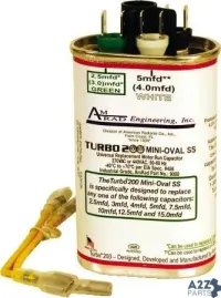 Turbo™ 200 Mini Oval Universal Replacement Capacitor The right capacitor for every job