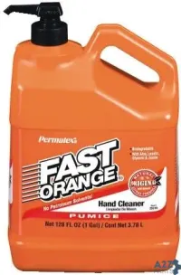 Fast Orange Hand Cleaner with Pumice Contains No Harsh Chemicals