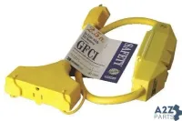 Portable In-Line GFCI Cord with Tri-Source Plug