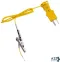 K-Type Thermocouple with Alligator Clip