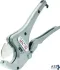 Ratcheting PVC Pipe and Tubing Cutter