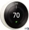 Google Nest Learning Thermostat- White