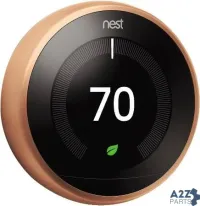 Google Nest Learning Thermostat- Copper
