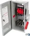 Indoor Heavy Duty Safety Switch Three-Phase, 600VAC/480VAC, Fused, 3-Pole, 4-Wire Solid Neutral