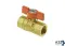 1/2" Ball Valve for Gas with NPT Female Connections