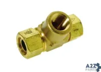 3/4" x 1/2"  Auto Flare Tee Fitting