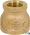 3/8" X 1/8" Brass Reducing Coupling Low Lead