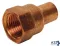 3/8 x 3/8 Copper FTGxFPT Adapter