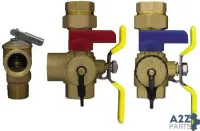 Tankless Water Heater Isolation Valve EXP Series