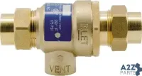 3/4" IN Non-Testable Dual Check Valve with Atmospheric Vent