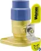 The Isolator with Rotating Flange Full Port Forged Brass Uni-Flange Ball Valve