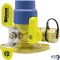 The Isolator with Rotating Flange &amp; Multi-Function Drain Full Port Forged Brass Uni-Flange Ball Valve