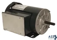 Single-Phase, 56 Frame, Ball Bearing Motor Capacitor Start, Rigid Base, Totally Enclosed Fan Cooled (TEFC)