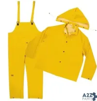 3-Piece PVC Rain Suit
