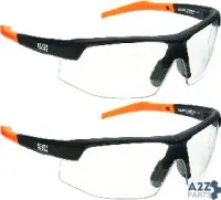 Safety Glasses with Clear Lens (2-Pk.)