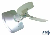 Fan Blade 3, 20" dia., 34 Degrees , 1/2", CW: For UDAP-250, Fits Reznor Brand