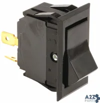 Black Rocker Switch: For 5EML3, Fits Cres Cor Brand