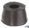 Rubber Foot: Fits Vollrath Brand, For 40709/40710/FMA7026/FMA7036