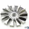 Fan Blade, 3.25" dia., 12 Blades: Fits Carrier Brand, Universal