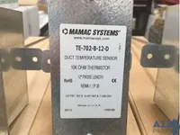 6" 1K Ohm RTD Duct Temp Sensor For Mamac Systems Part# TE-702-B-3-B