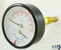 Pressure&Temperature Gauge For Hydrotherm Part# 20-1014