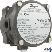 4/20"WC XPrf Differential # Sw For Dwyer Instruments Part# 1950-20-2F